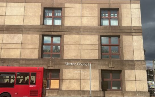 Picture of the outside of Merton Council building