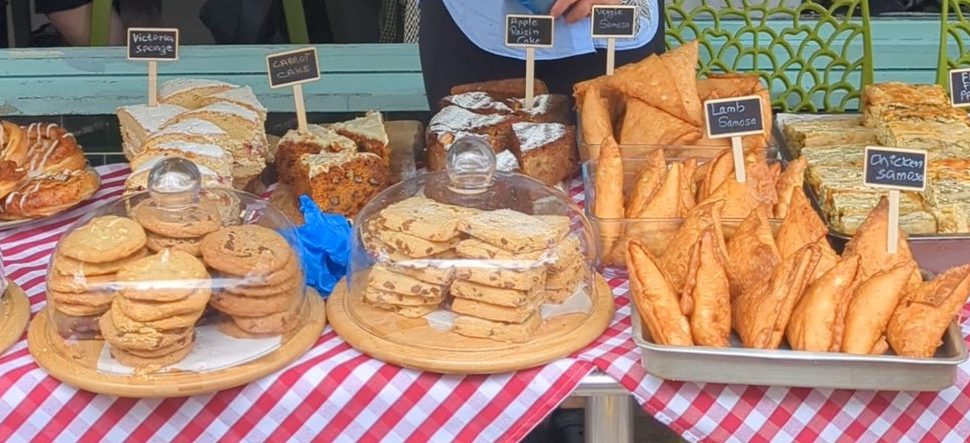 Display of food