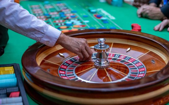 Roulette table