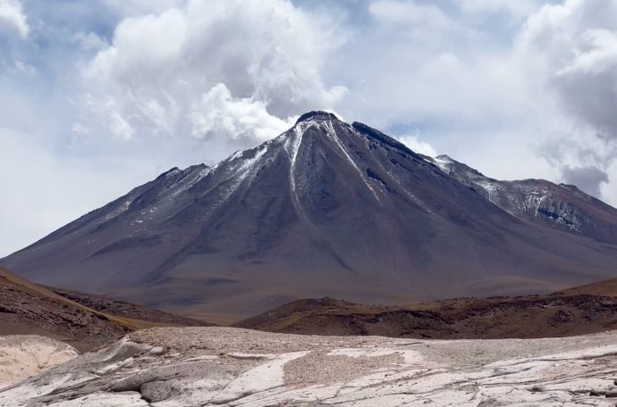 Image of Chilean volcano Ojos Del Salado