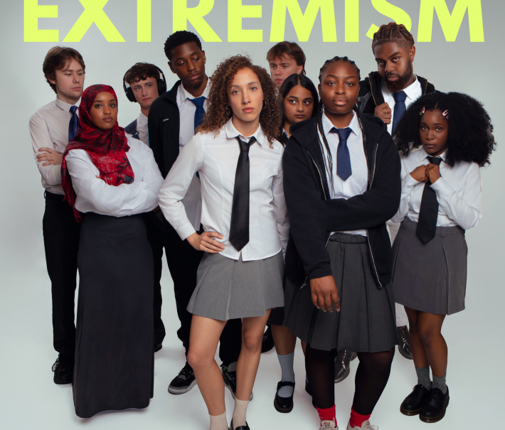 Extremism the play poster.