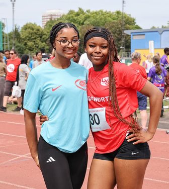 Young people compete in the London Youth Games (Image credit: John Moloney)