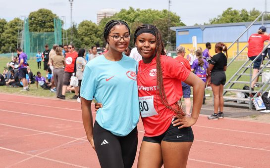 Young people compete in the London Youth Games (Image credit: John Moloney)