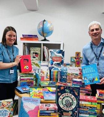 Reading Bridge works to offer children books of their own