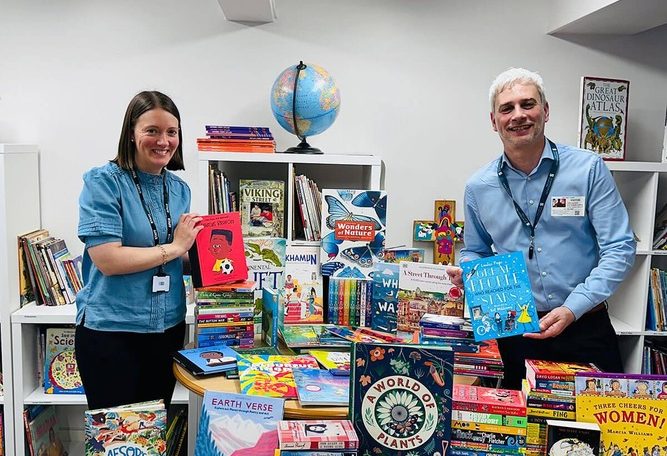 Reading Bridge works to offer children books of their own