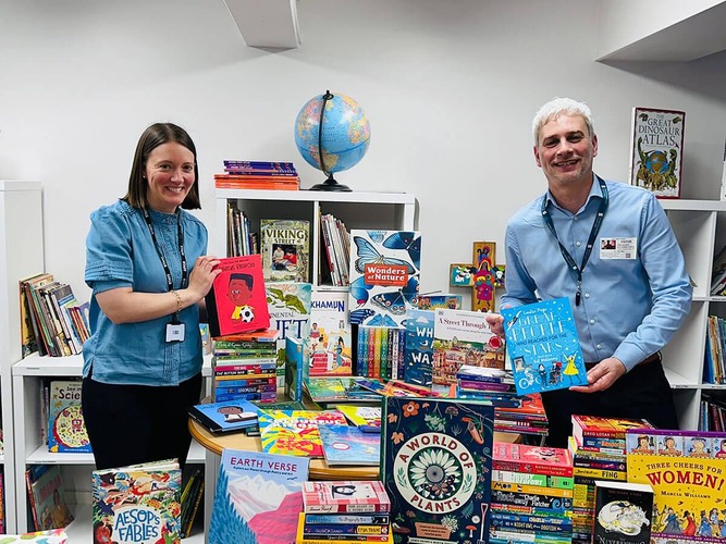 Reading Bridge works to offer children books of their own